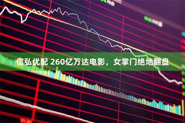 信弘优配 260亿万达电影，女掌门绝地翻盘