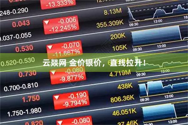 云燚网 金价银价，直线拉升！
