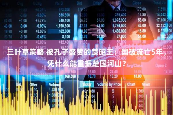 三叶草策略 被孔子盛赞的楚昭王：国破流亡5年，凭什么能重振楚国河山？